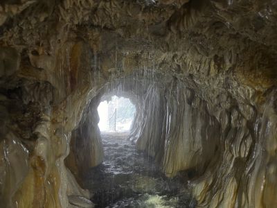 Túnel de vapor | Grutas Tolantongo