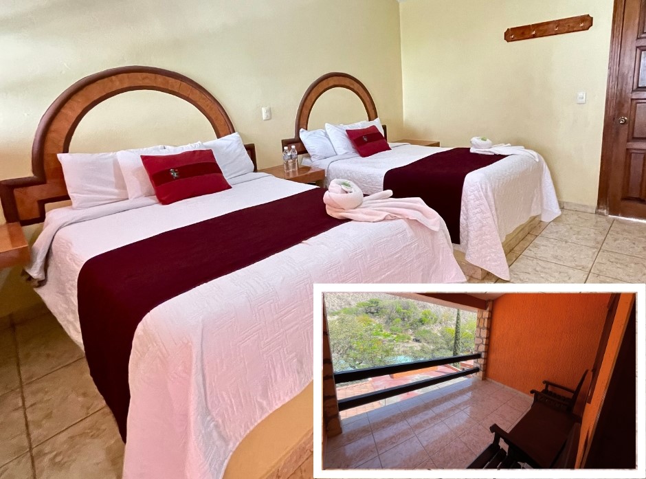 Double Room With Balcony | La Gruta Hotel