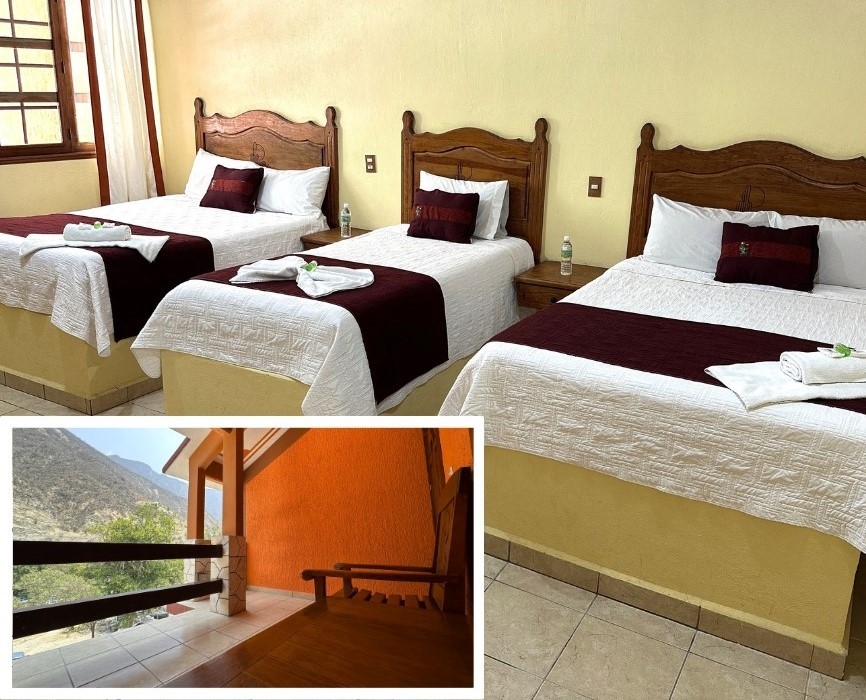 Triple Room With Balcony | La Huerta Hotel